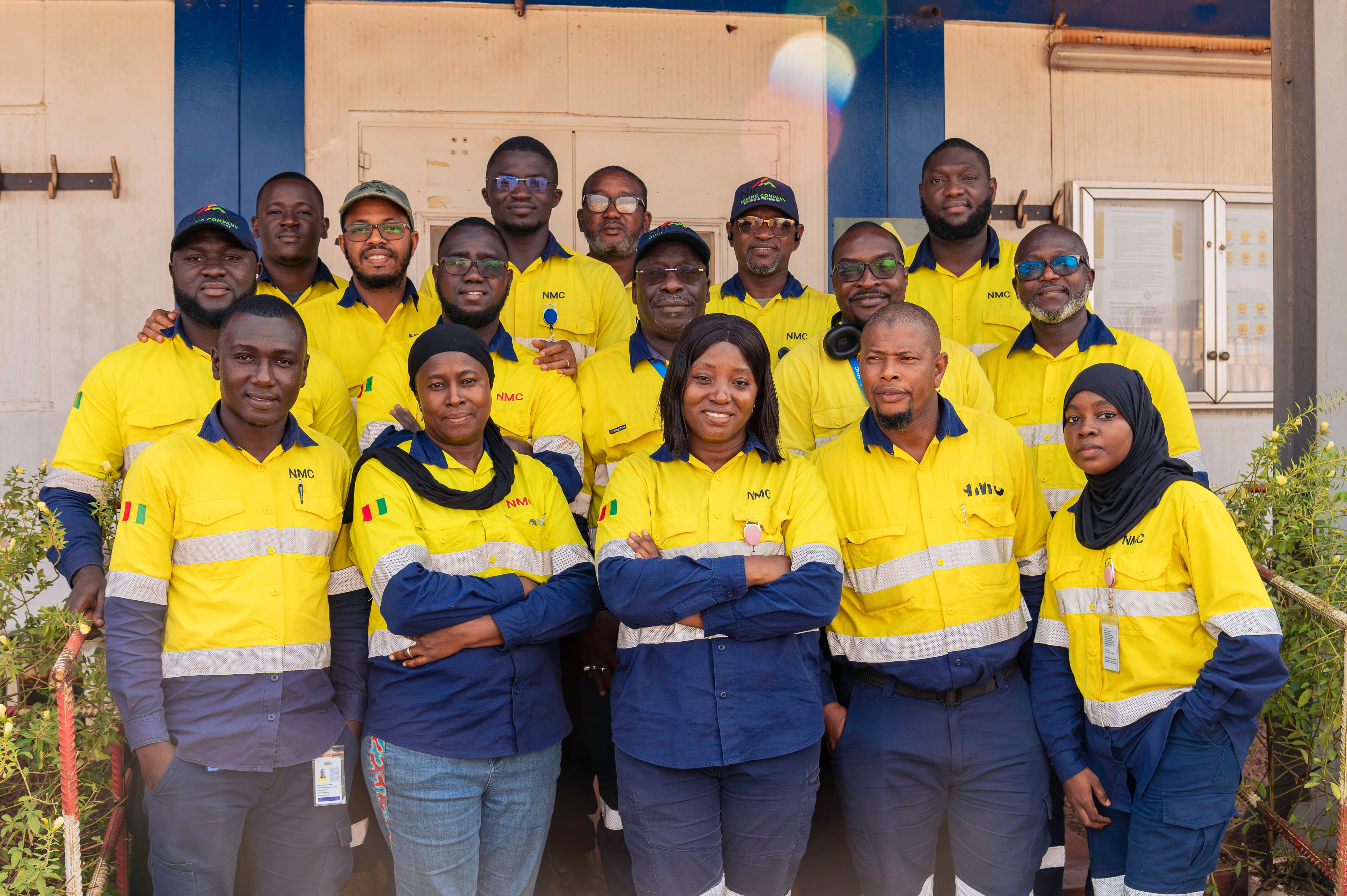 Nimba Mining Company team and employees