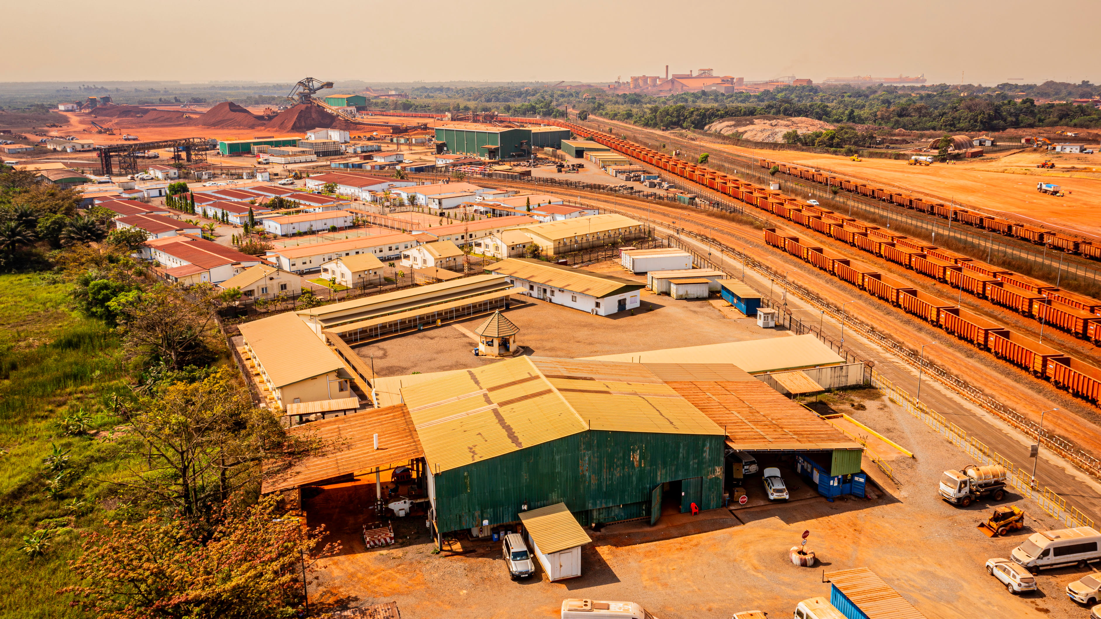 Nimba Mining Company team or Port of Kamsar